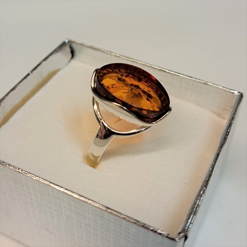 HWG-2360 Ring,  Large Oval, Sterling Silver $45 at Hunter Wolff Gallery